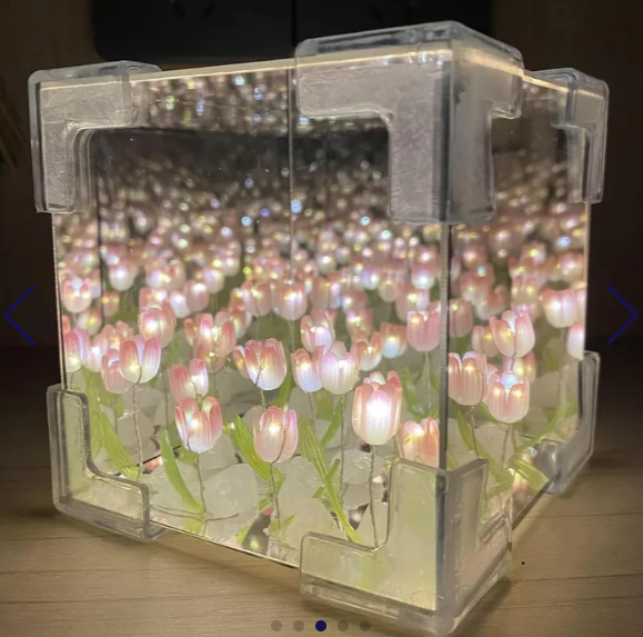 Tulip Mirror Night Light DIY