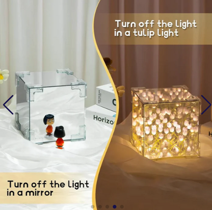 Tulip Mirror Night Light DIY